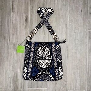 Vera Bradley Hipster Canterberry Cobalt Bag